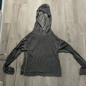 Lightweight tee shirt hoodie